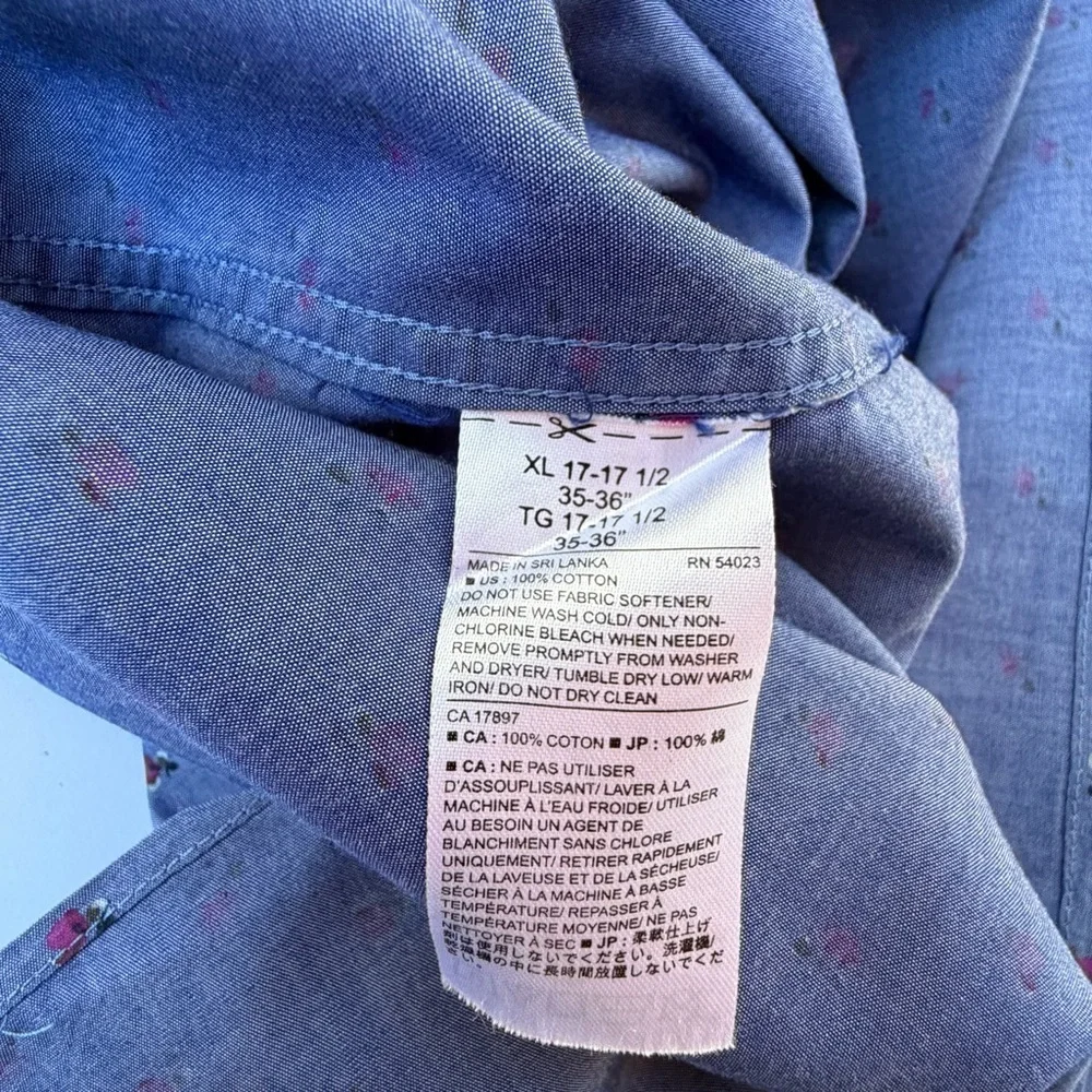 Men’s Banana Republic Long Sleeve Shirt Size XL 17-17 1/2 35-36​​